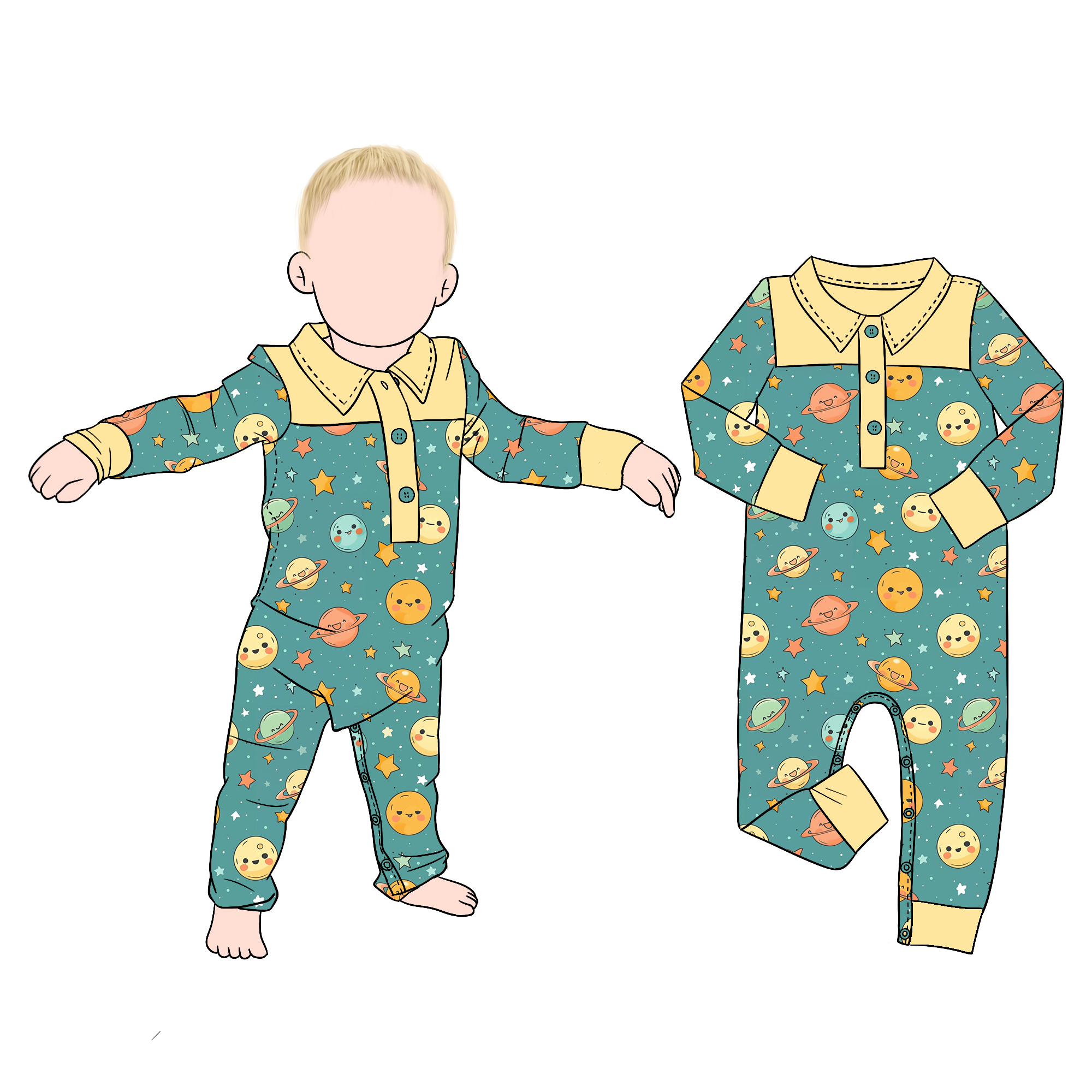bamboo viscose baby onesies dropshipping supplier direct low MOQ manufacturer