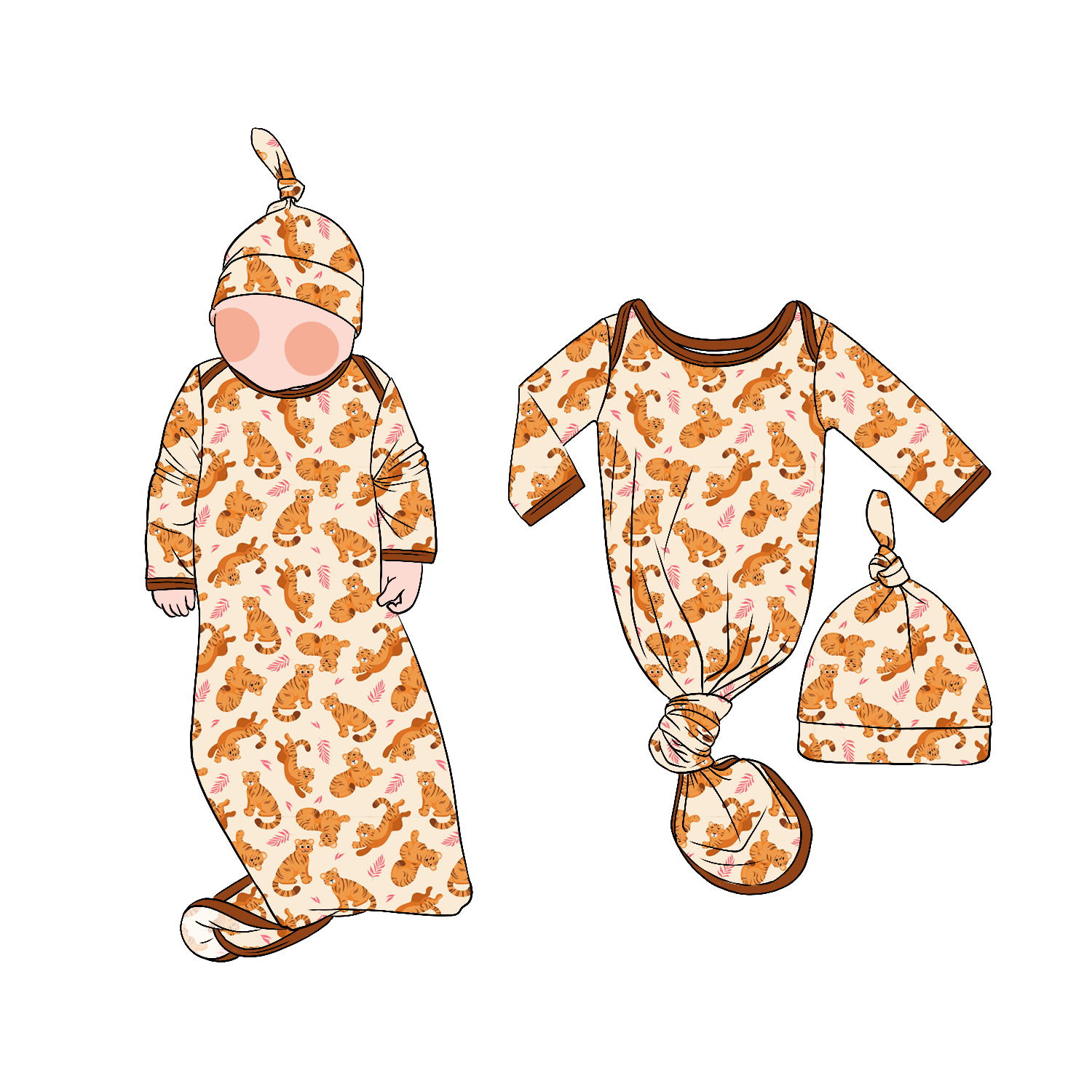 organic bamboo infant rompers wholesale