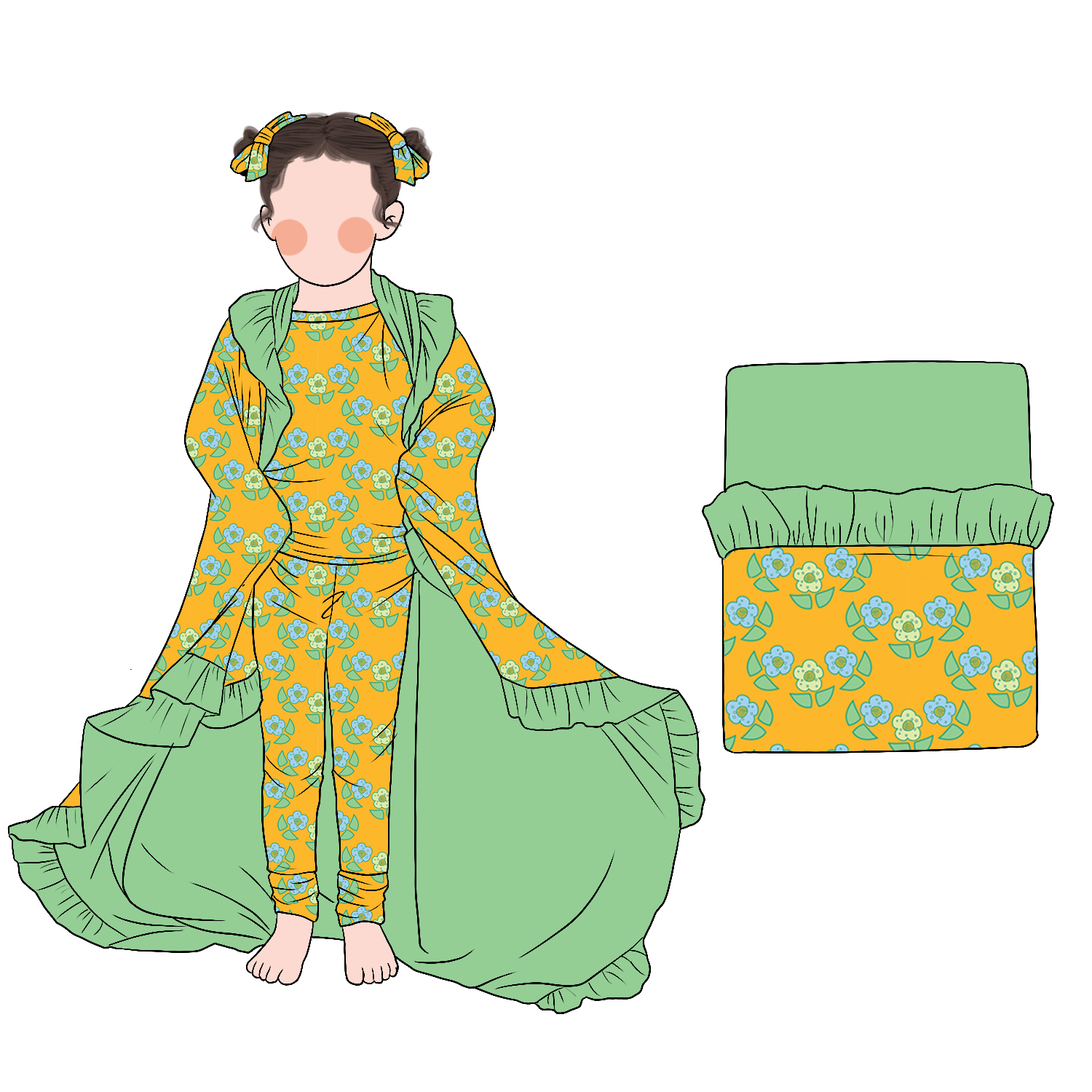 organic bamboo toddler sleepwear dropshipping supplier direct low MOQ manufacturer China