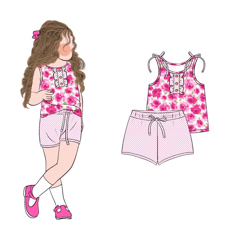 custom print bamboo toddler sleepwear dropshipping supplier