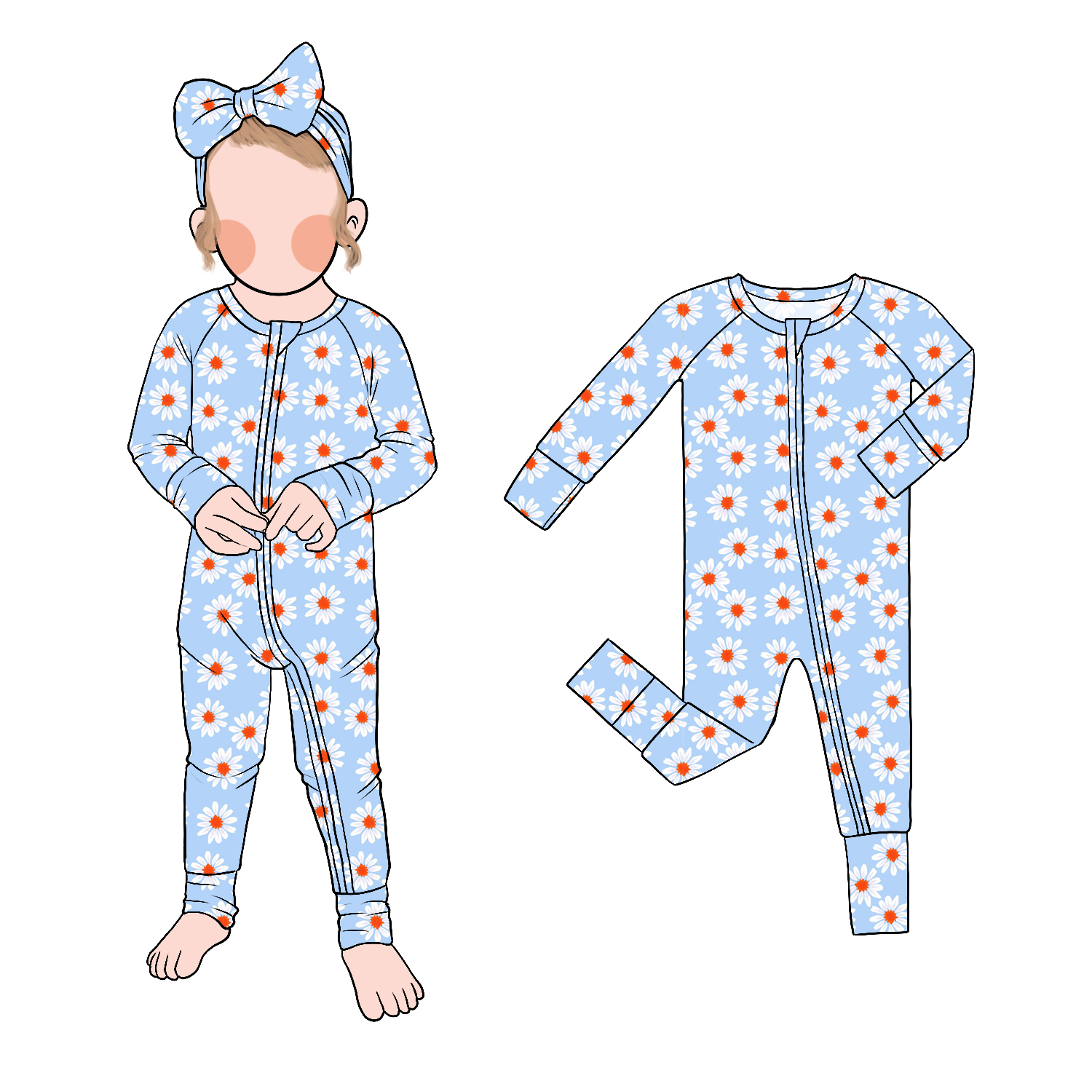 Hot Sale China New Arrival Clothes Baby Long Sleeves Pants Spring Autumn Zipper Design Romper Children's Pajamas - Image 6