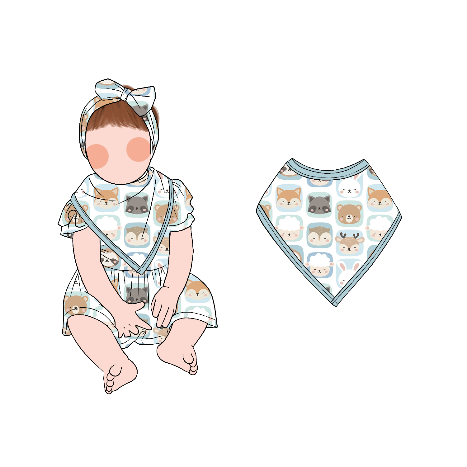 eco bamboo infant rompers dropshipping supplier direct low MOQ