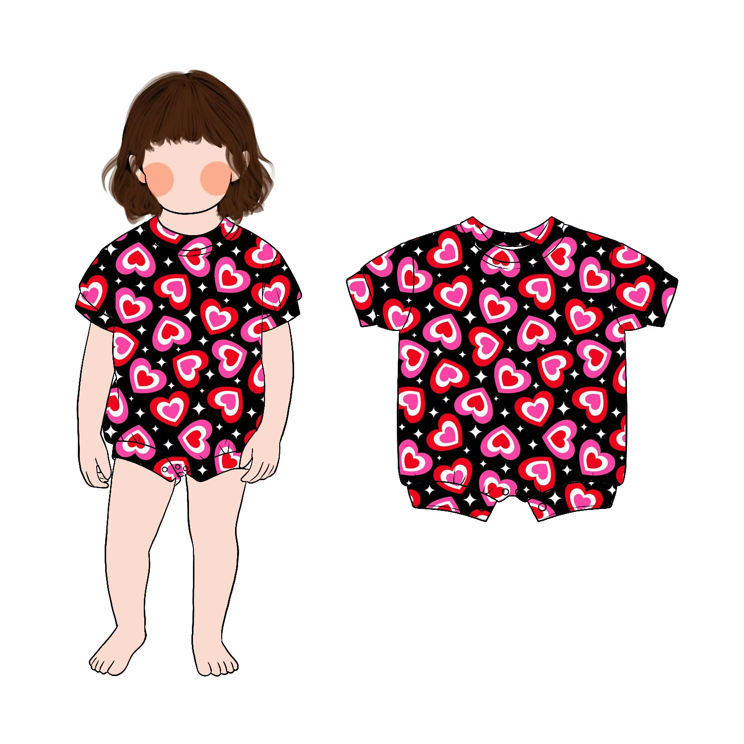 Hot Selling and High Quality Simple Boutique Bamboo Convertible Baby Romper Pajamas 2 Way Zipper for Kids - Image 5