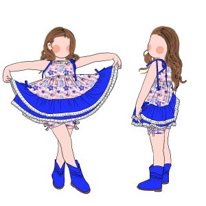 New Arrived High Quality Girls Ruffle Lace Tunic and Shorts Set Boutique Kids Girls Comfortable Summer Sets