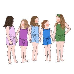 Super Quality Popular Kids Boutique Casual Custom Solid Colors Summer 2pc Shorts Set Baby Girl Clothing