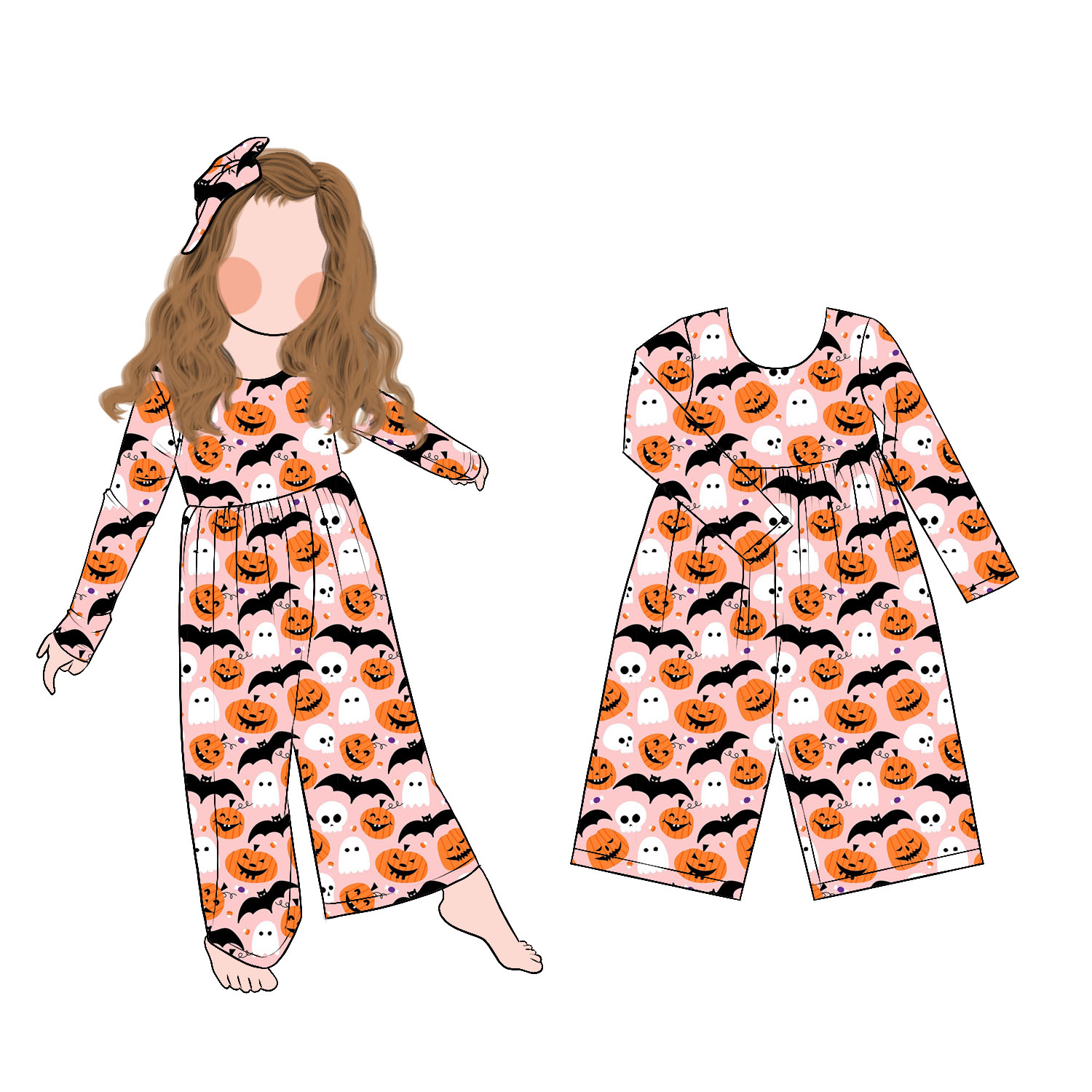 Factory Wholesale Prices High Quality Comfortable Breathable Autumn Long Sleeves Stretchy Girls Leggy Romper - Image 5