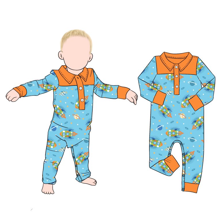 eco bamboo baby rompers dropshipping supplier direct low MOQ manufacturer China