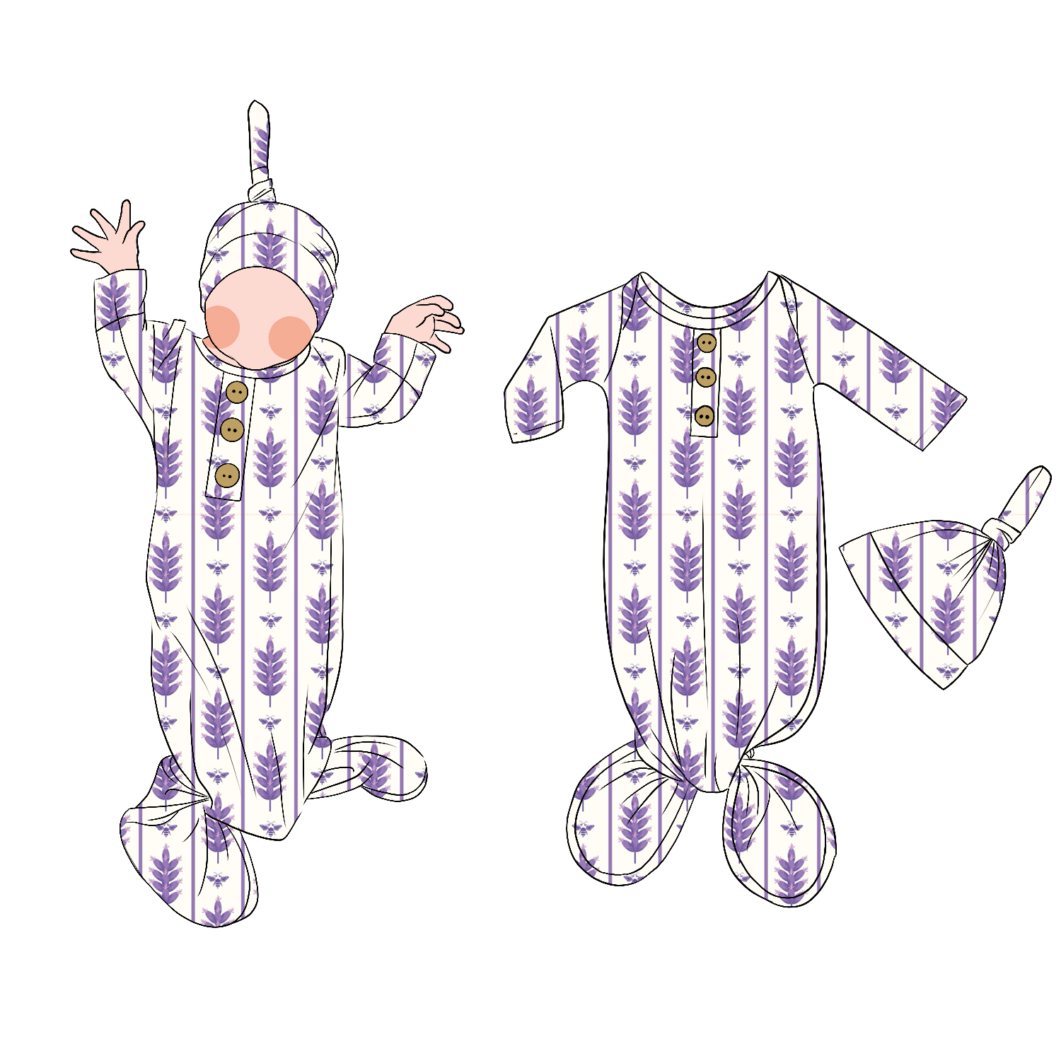 organic bamboo sleep sack dropshipping