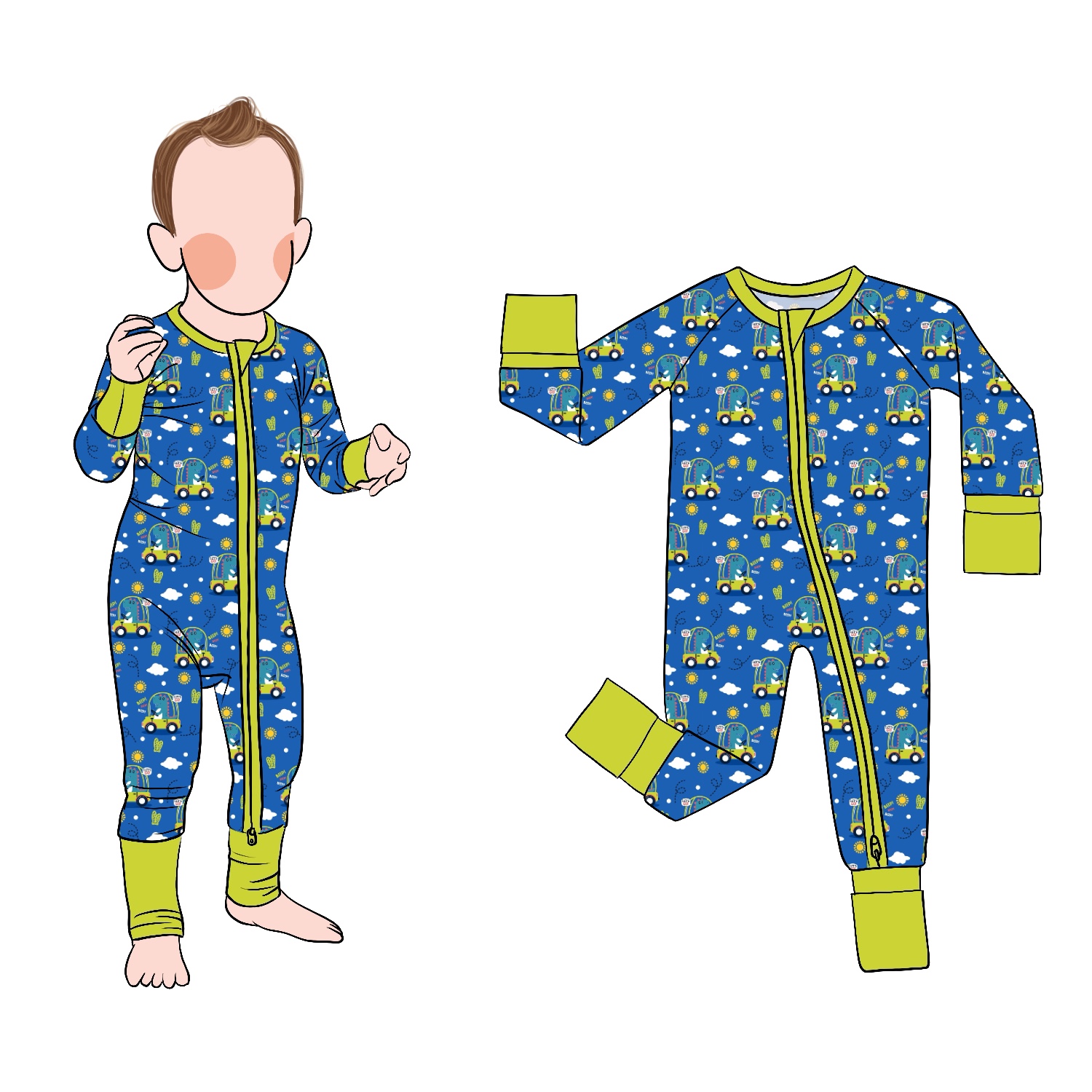 bamboo viscose toddler clothing dropshipping supplier direct low MOQ