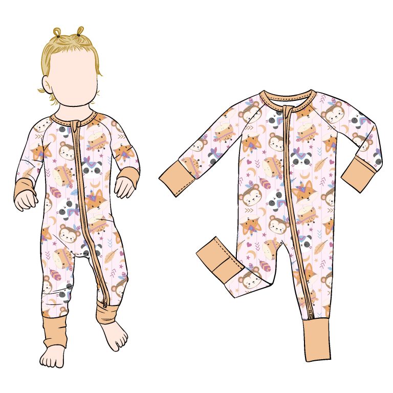 GOTS bamboo baby rompers wholesale