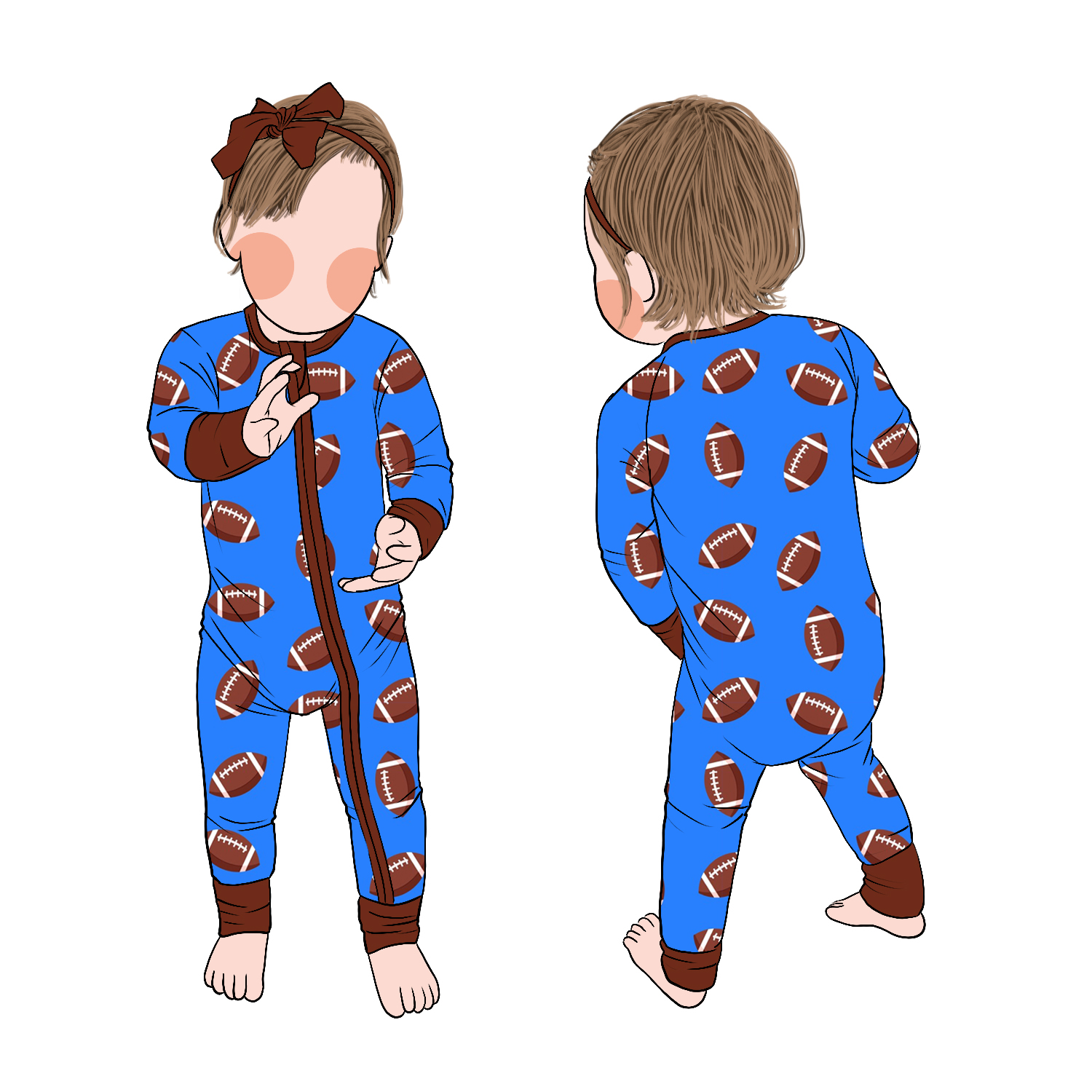 custom print bamboo baby onesies