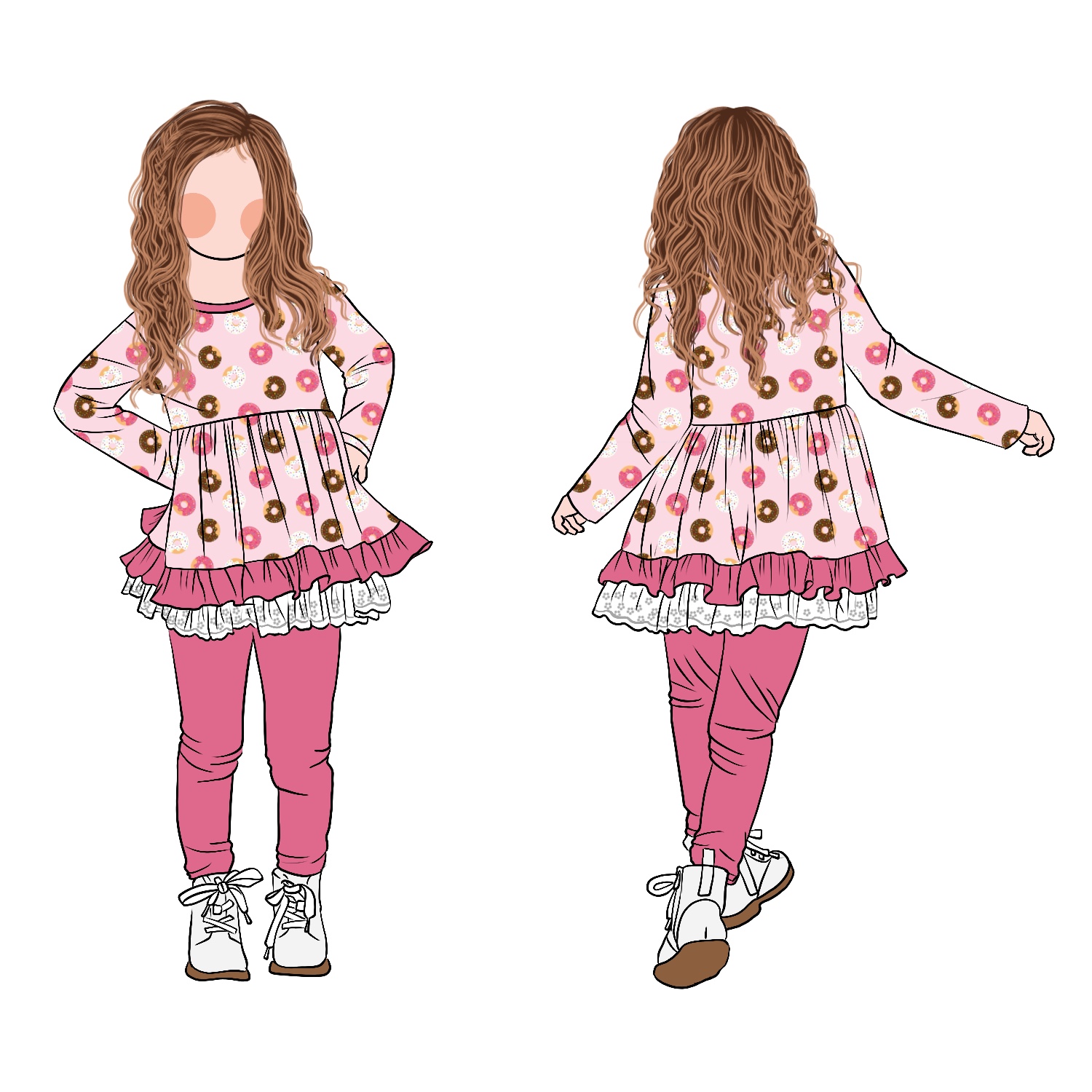 eco bamboo long sleeve onesie