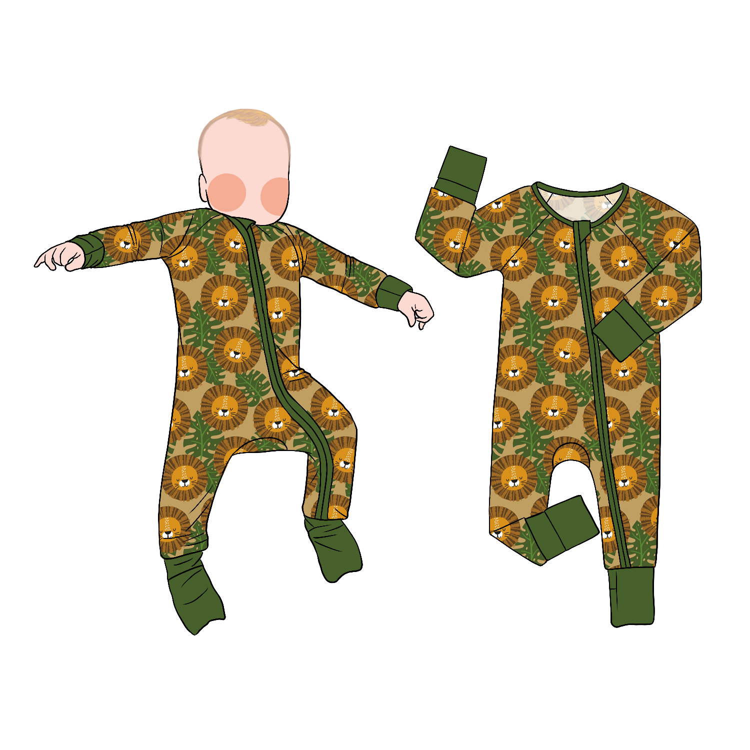 GOTS bamboo toddler sleep