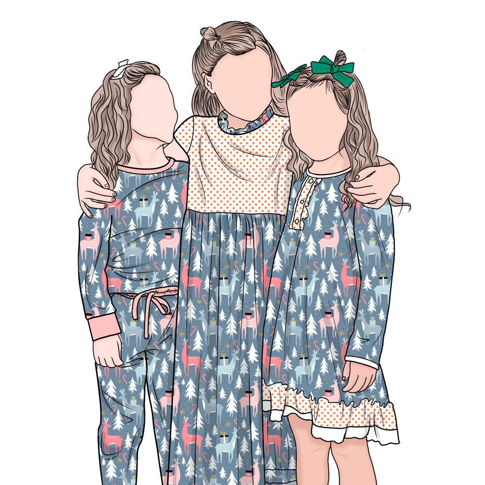 sustainable bamboo toddler sleepwear dropshipping supplier