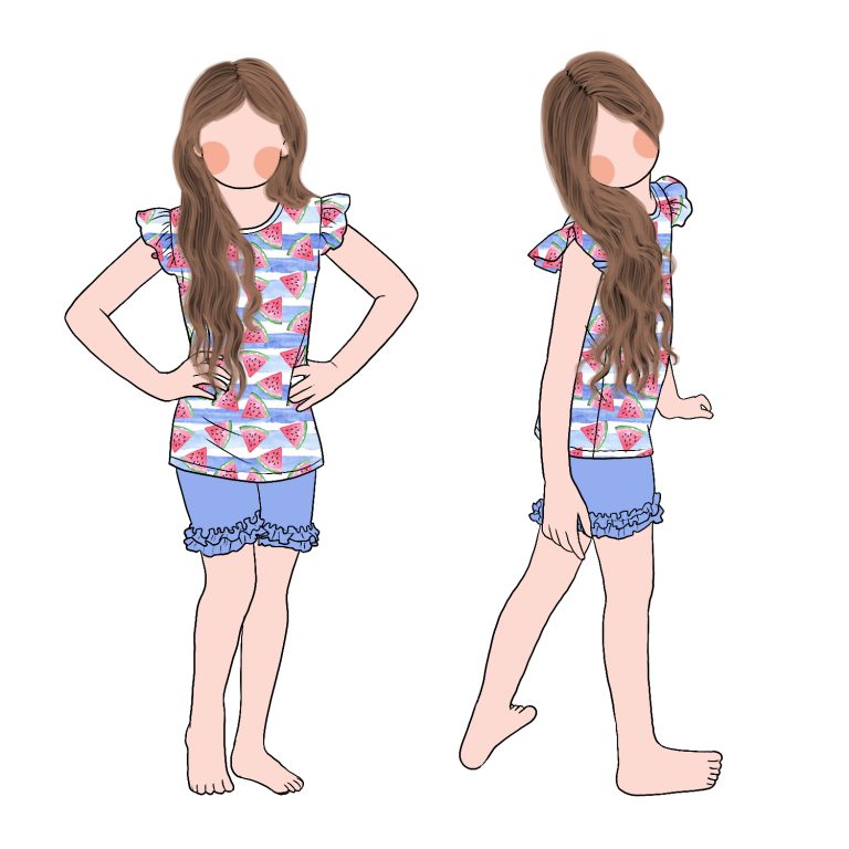 GOTS certified bamboo toddler pajamas