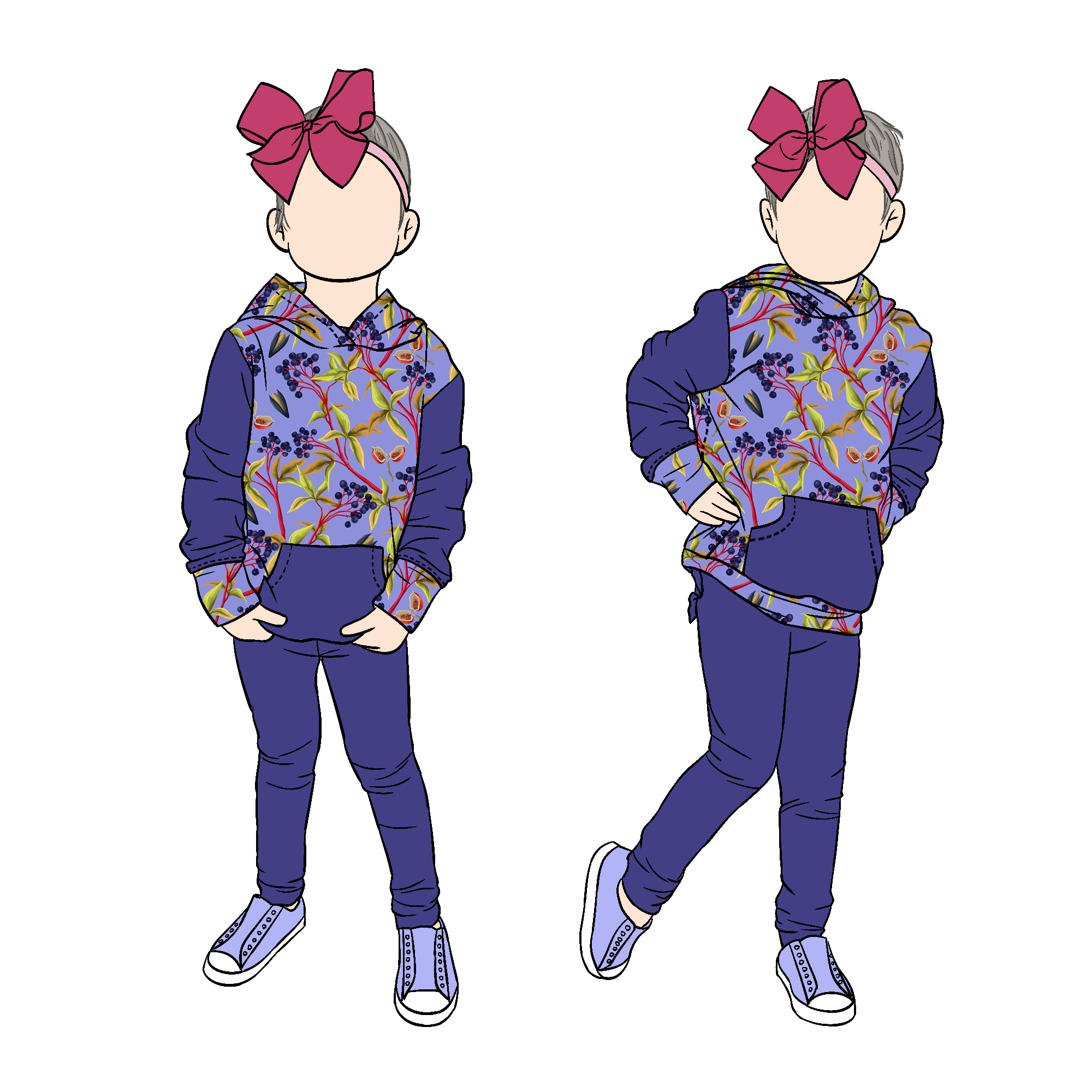 GOTS certified bamboo infant pajamas