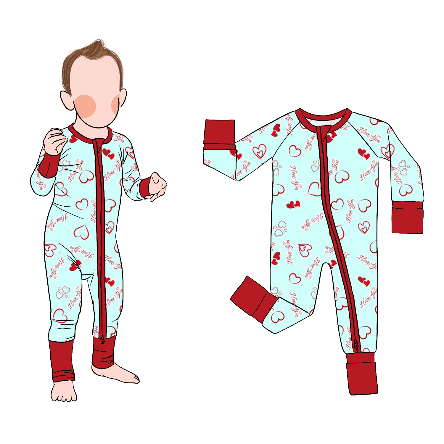 bamboo viscose baby clothing dropshipping